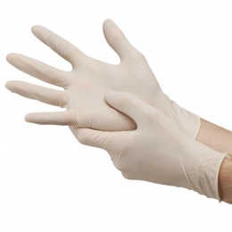 Gloves sterile Latex SANTEX SURGICAL powder free size 7,5 (M-L) 1 pair